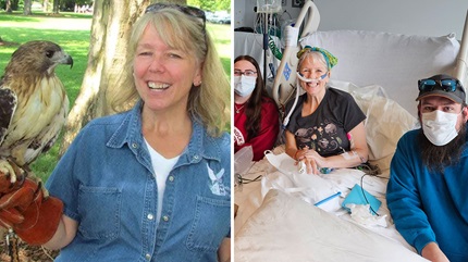 Laura underwent a double-lung transplant at Cleveland Clinic main campus. 