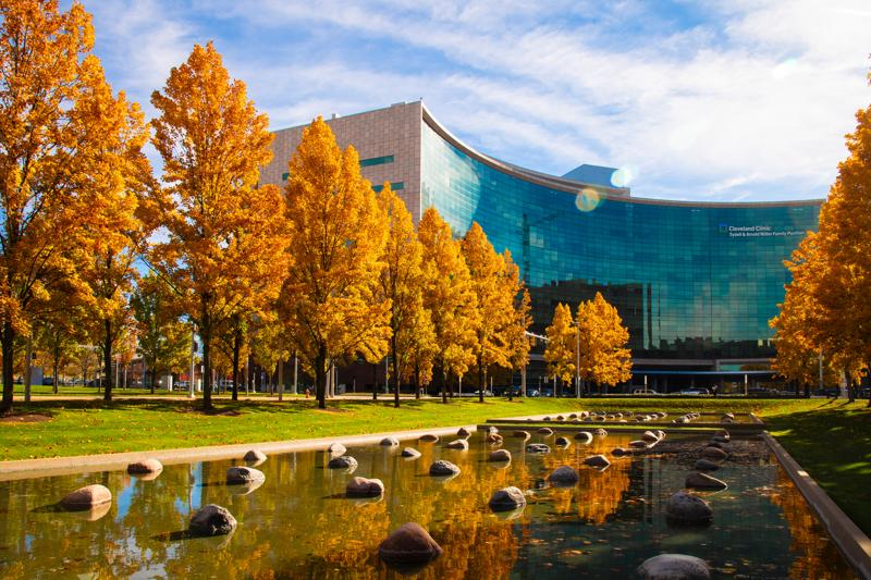View of Cleveland Clinic main campus